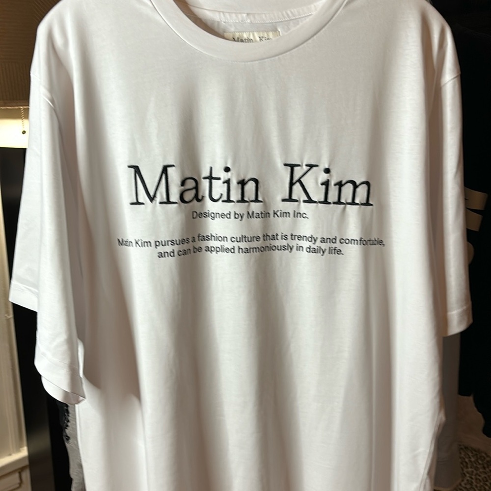 Matin Kim t-shirt size XL